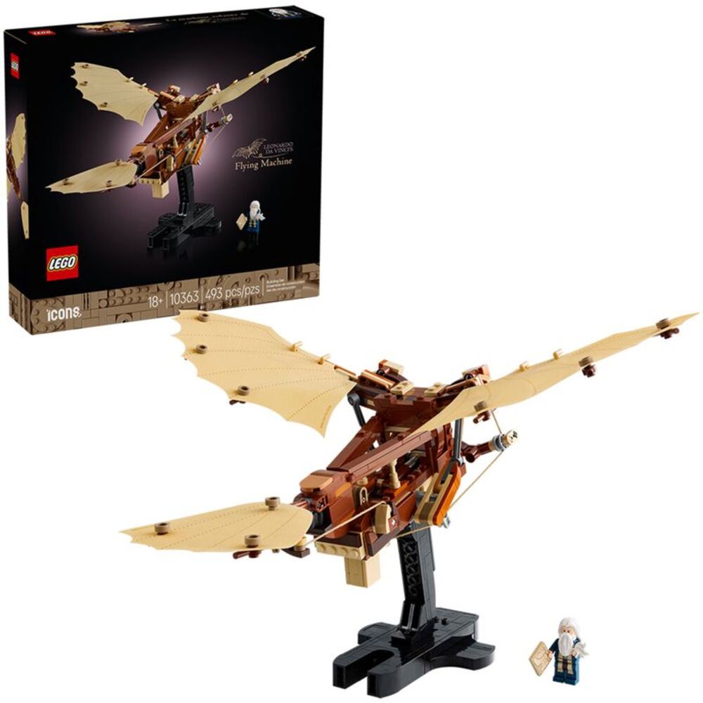 LEGO® Icons Leonardo da Vinci's Flying Machine 10363  COLLECTIBLES